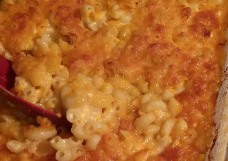 Simple Way to Prepare Super Quick Homemade Gram’s Baked Mac n Cheese