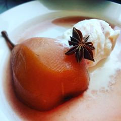 A picture of Drunken pears.