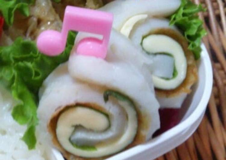 Rolled Chikuwa for your Bento