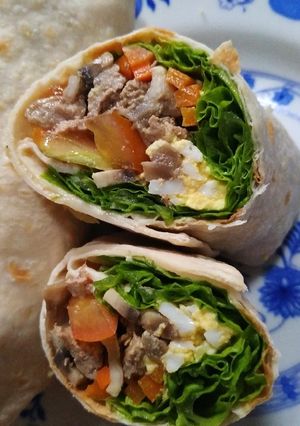 Foto resep Salad wrap lalalanisa