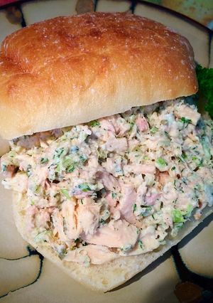 A picture of THE BEST Tuna Salad You'll Ever Have.