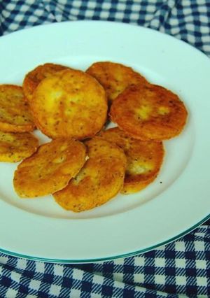 Hình của món Bánh Gạo Bơ Giòn.