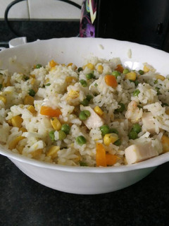 Una foto de Arroz delicias varias