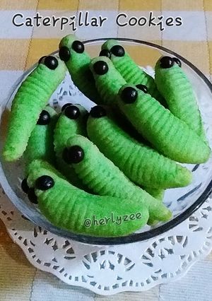 Foto resep Caterpillar Cookies