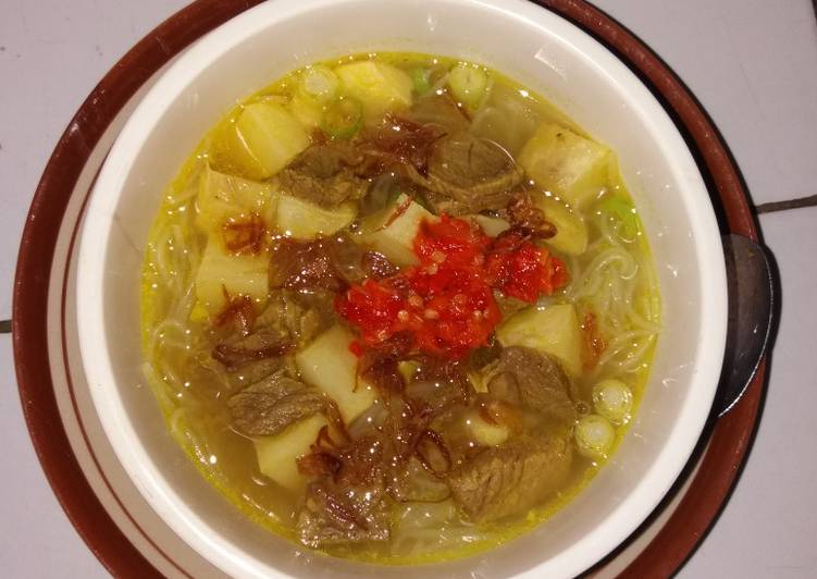 Resep Soto Daging (resep nyokap), Bikin Ngiler