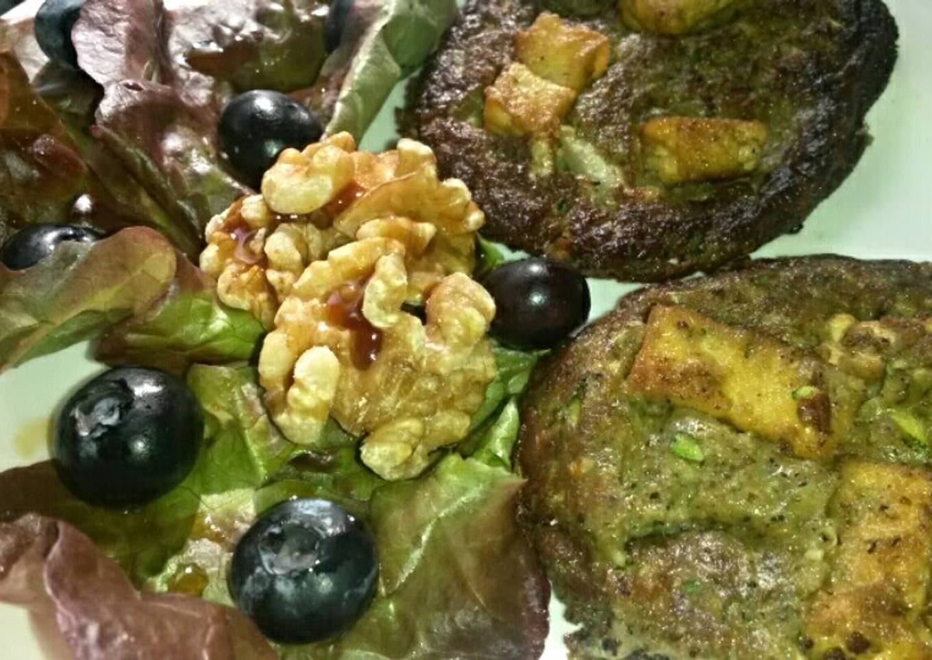 Sig's Courgette, Lentil & Tofu Fishcake