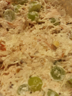 A picture of Chicken salad sandwiches.