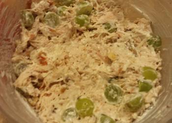 Update, Making Recipe Chicken salad sandwiches Home Style