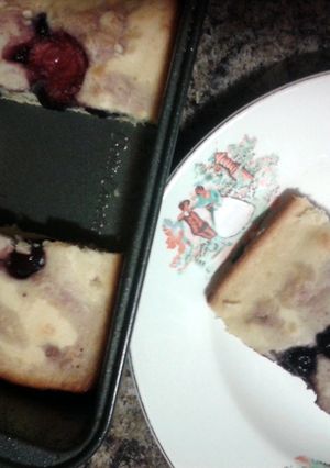 A picture of Momma's Diet Fruit Coffeecake.