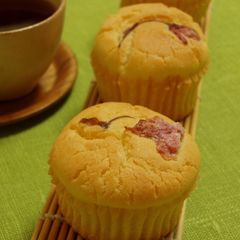 A picture of Glutinous Rice Flour Muffins.