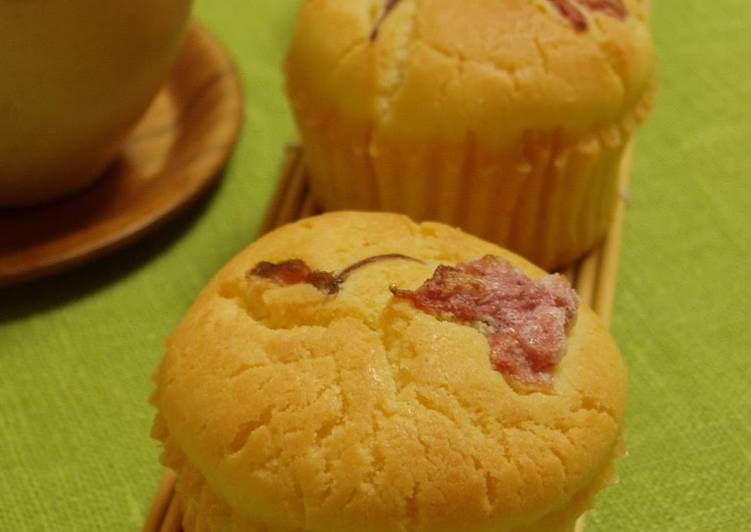 Recipe: Tasty Glutinous Rice Flour Muffins