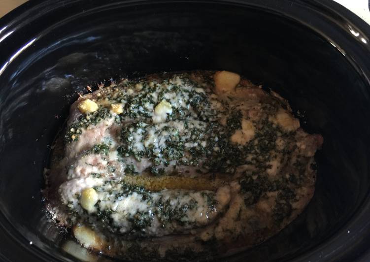 How to Prepare Homemade Roast Pork Neck In Slow Cooker