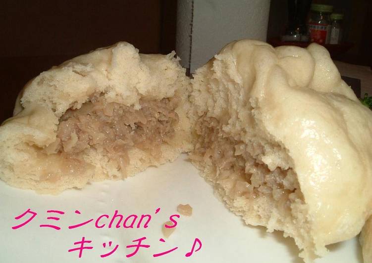 Recipe of Favorite Juicy Nikuman Pork Buns (Homemade Skin with All-Purpose-Flour)