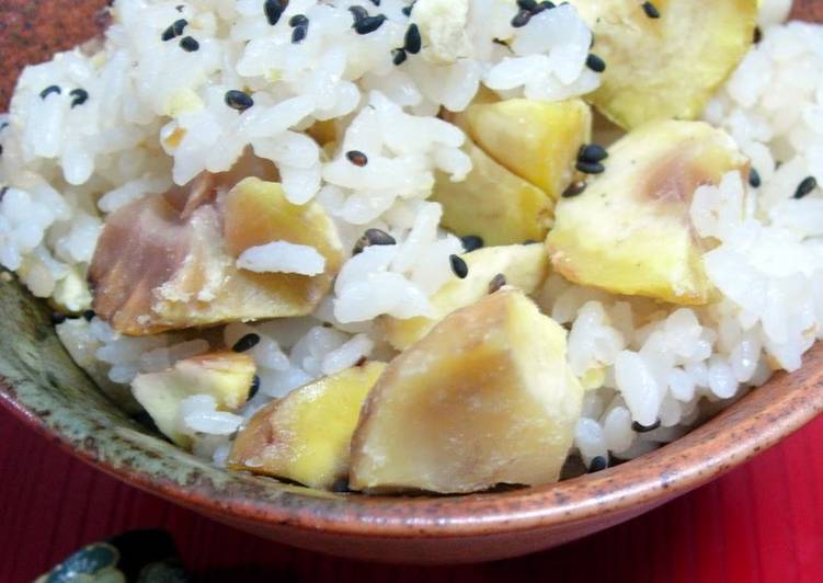 Recipe of Favorite Simple But Delicious Chestnut Rice