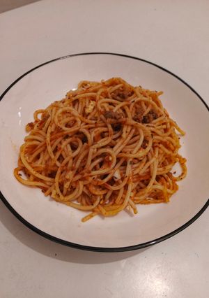 Foto resep Spaghetti saus bolognese