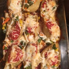Vegetarian Stuffed Shells A picture of Vegetarian Stuffed Shells.