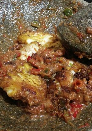 Foto resep 3. Ayam penyet sederhana