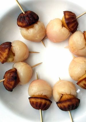 A picture of Hazelnut Madeleines.