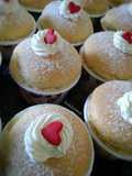 Hokaido chiffon cupcake filling Cream Cheese
