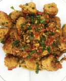 Thịt băm viên chiên sốt cà chua đơn giản thơm ngon