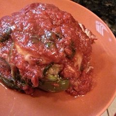 A picture of Stuffed Green Bell Pepper.