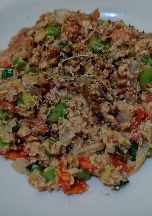 Foto resep Ide menu diet : orak arik oat