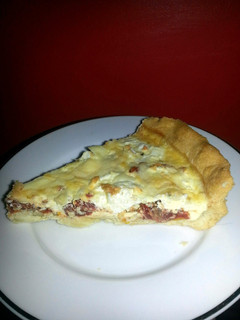 A picture of Sundried tomato and Feta Cheese Quiche.