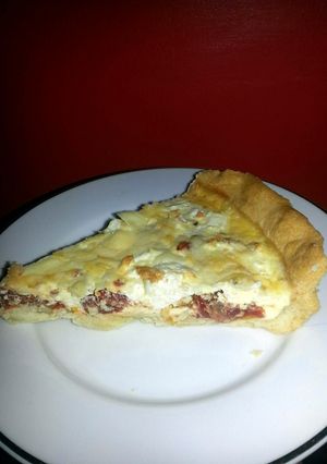 A picture of Sundried tomato and Feta Cheese Quiche.