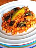 Aubergine and Chickpea Curry