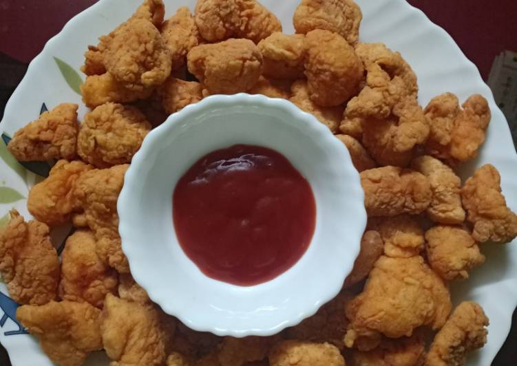 Simple Way to Make Super Quick Homemade Chicken popcorn