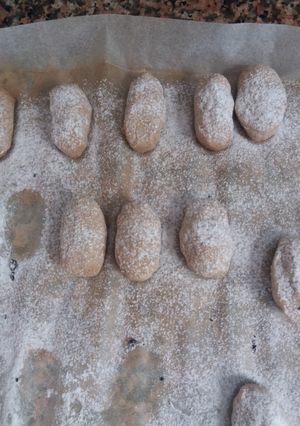 Una foto de Polvorón almendra tradicional