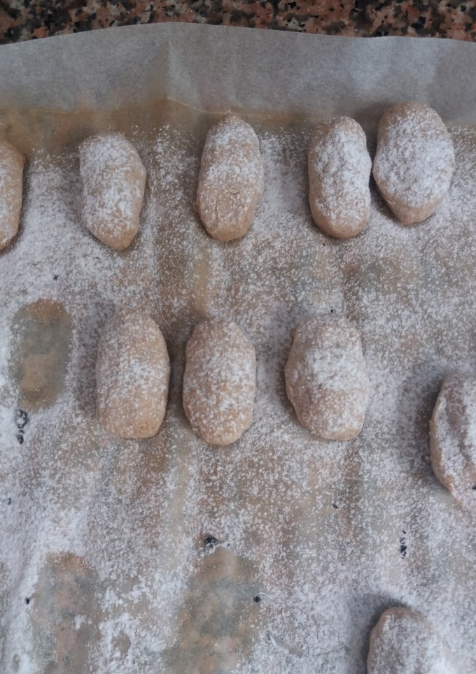Una foto de Polvorón almendra tradicional