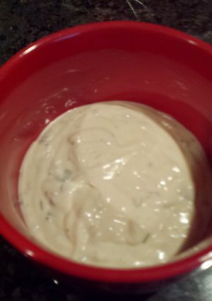 A picture of Ranch Dressing or Dip.