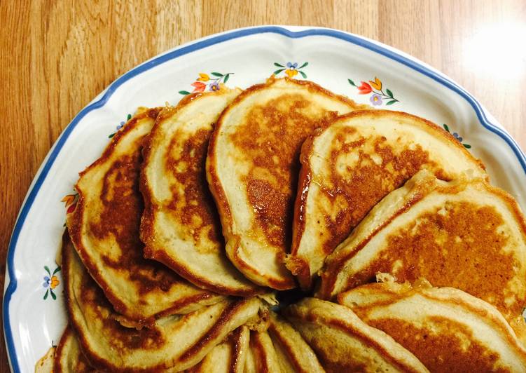 Steps to Prepare Quick Make And Take Maple-Apple Pancakes