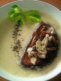 A picture of Sig's Creme of Celeriac Soup.