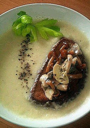 A picture of Sig's Creme of Celeriac Soup.