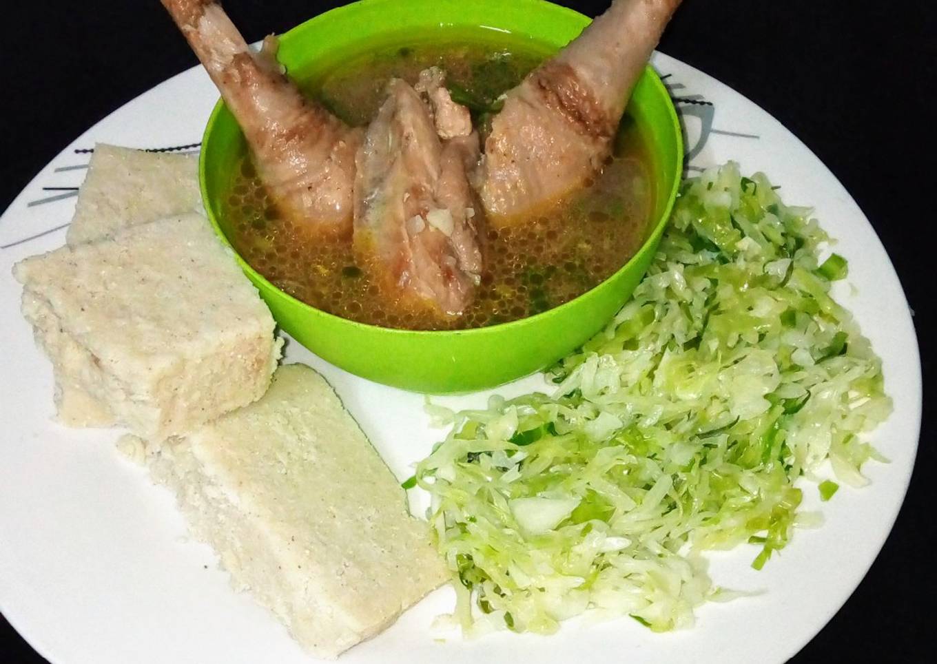 Kenyan Kienyeji chicken pepper soup