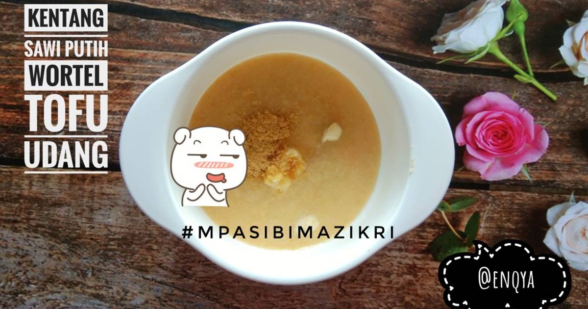 Resep Sawi putih & Udang MPASI 6 bulan 4 bintang oleh Moo Ngemil Cookpad