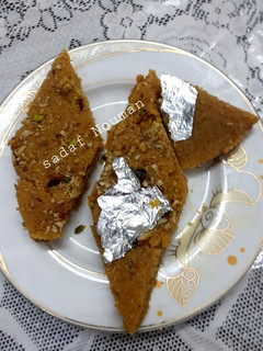 A picture of Dry halwa.