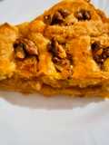 Rácsos birsalmàs, almás - diós pite 🥧🥧🥧