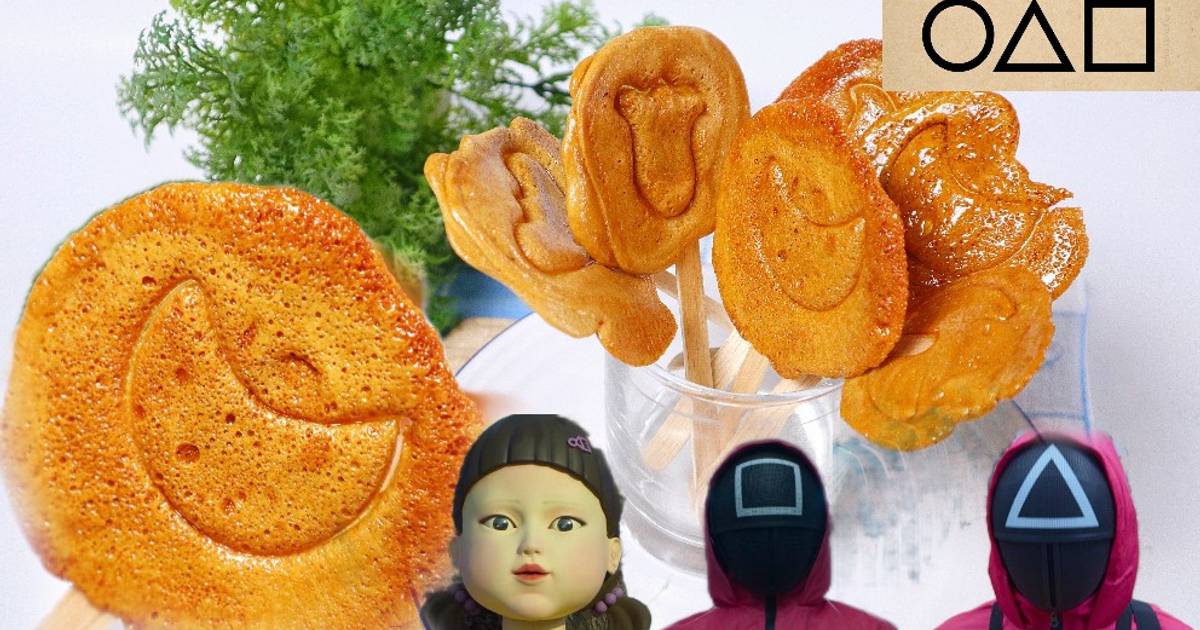 Resep DALGONA CANDY SQUID GAME | Korean Street Food oleh Suka Suka RB
