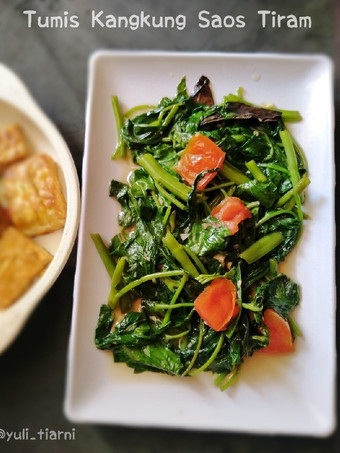 Resep Tumis Kangkung Saos Tiram, Bikin Ngiler