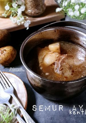 Foto resep Semur Ayam Kentang Praktis