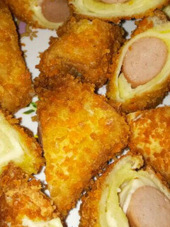Foto resep Roti goreng sosis keju