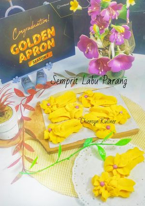 Foto resep Semprit Labu Parang