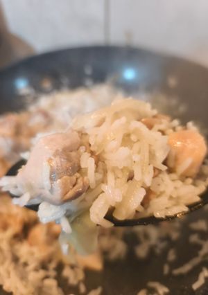 Una foto de Arroz con Pollo