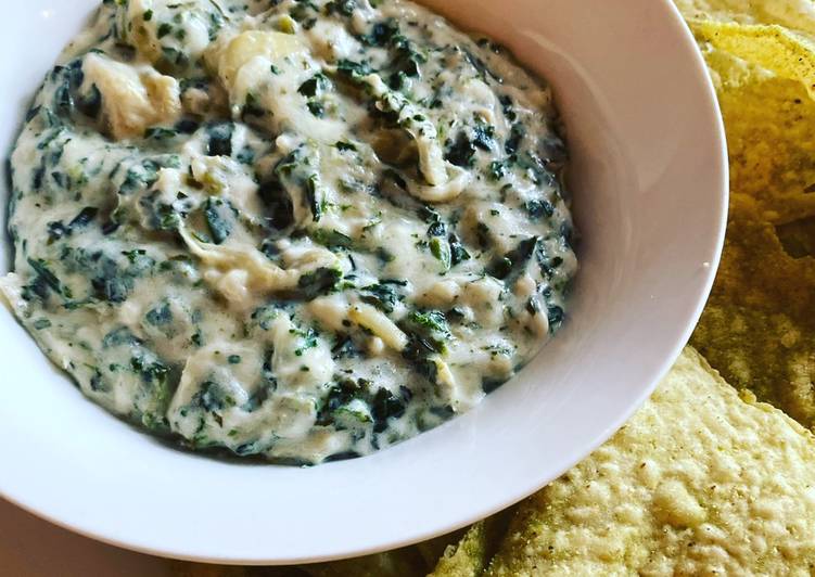 Easy Way to Cook Speedy Instant Pot Artichoke and Spinach Dip Applebee's Copycat