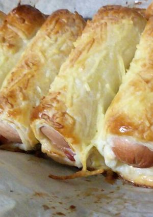 Una foto de Rollitos de hojaldre