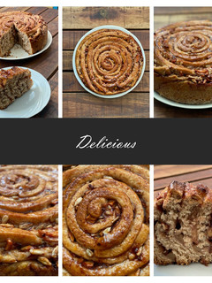Una foto de Tarta espiral de manzanas delicioso 🍎❤👩🍳