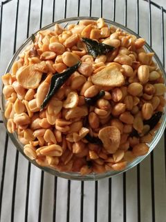 Foto resep Goreng Kacang bawang daun jeruk